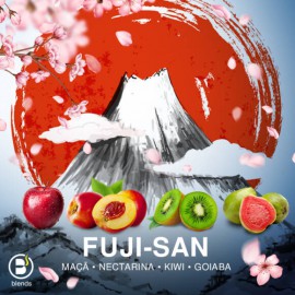 Blends Juices Fuji-San Ice 6 mg 30 ml - Vídeo - Maçã Fuji, Nectarina, Kiwi e Goiaba Ice