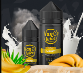  Nanos Juices Bananos 6 mg 60 ml - Bananas ao leite