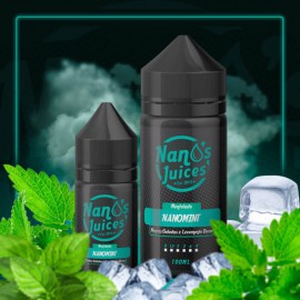  Nanos Juices Nanomint 6 mg 30 ml - Blend de Mentas Adocicadas