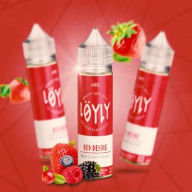  Loyly Red Desire 6 mg 60 ml - Mix de Frutas Vermelhas